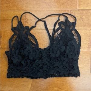 Black Free People Bralette